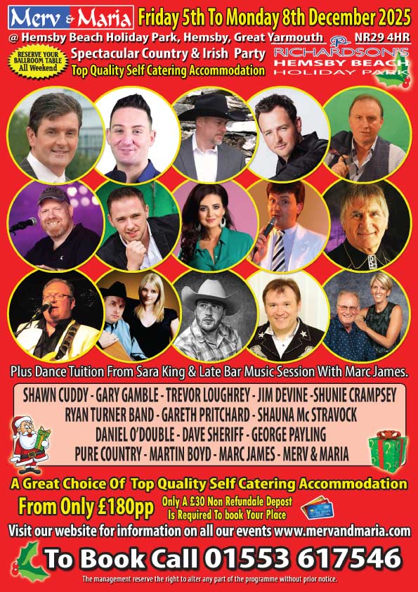 Hemsby Country & Irish Party Weekend Festival