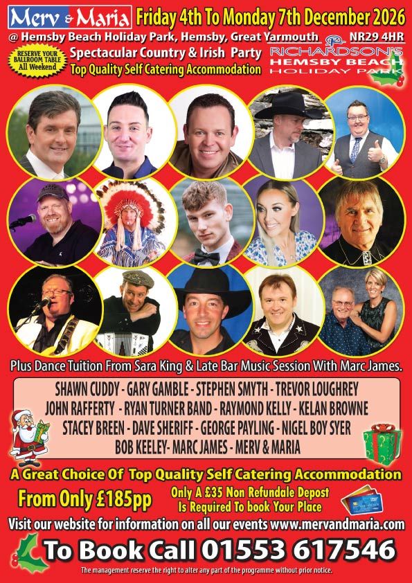 Hemsby Country & Irish Party Weekend Festival