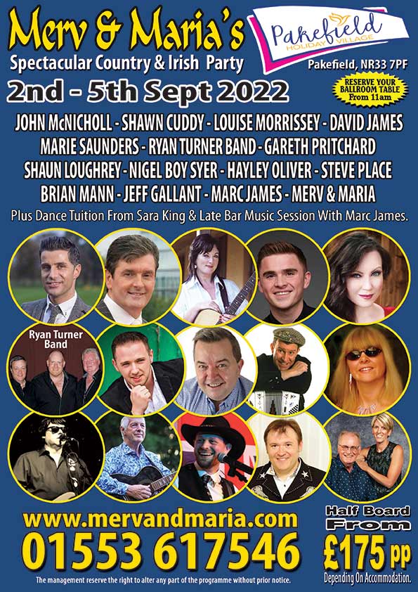 September Country & Irish Party Weekend festival